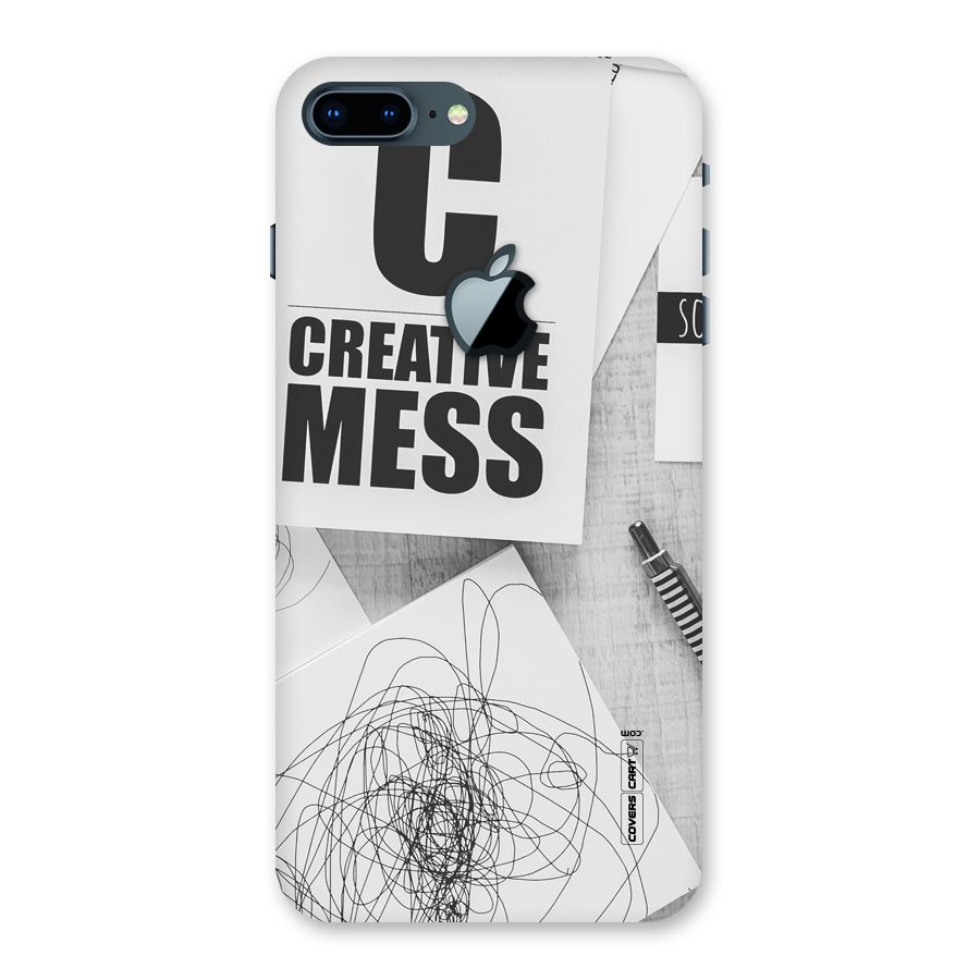 Creative Mess Back Case for iPhone 7 Plus Apple Cut