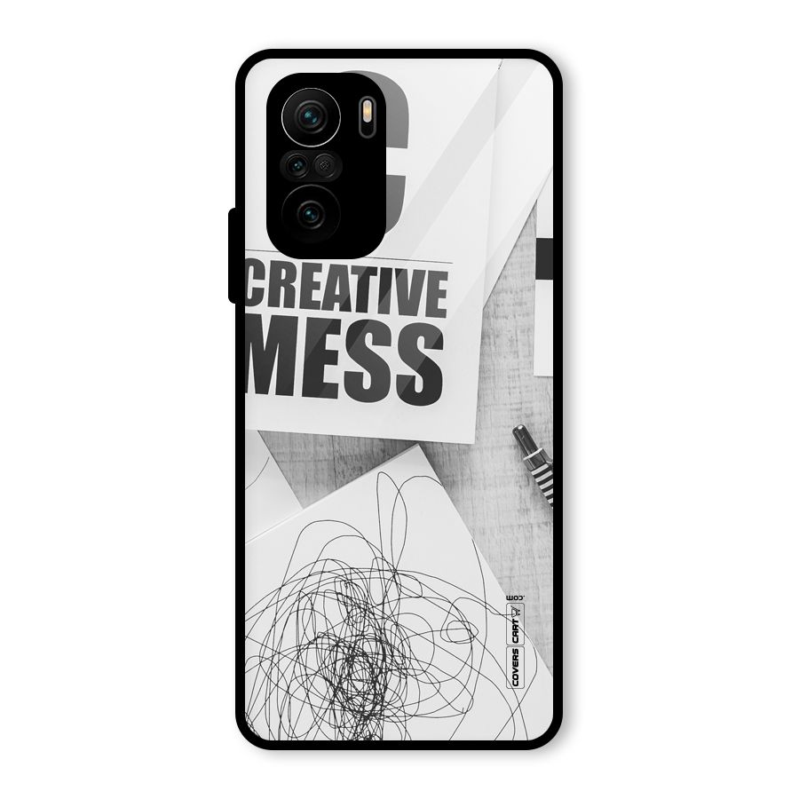 Creative Mess Glass Back Case for Mi 11x
