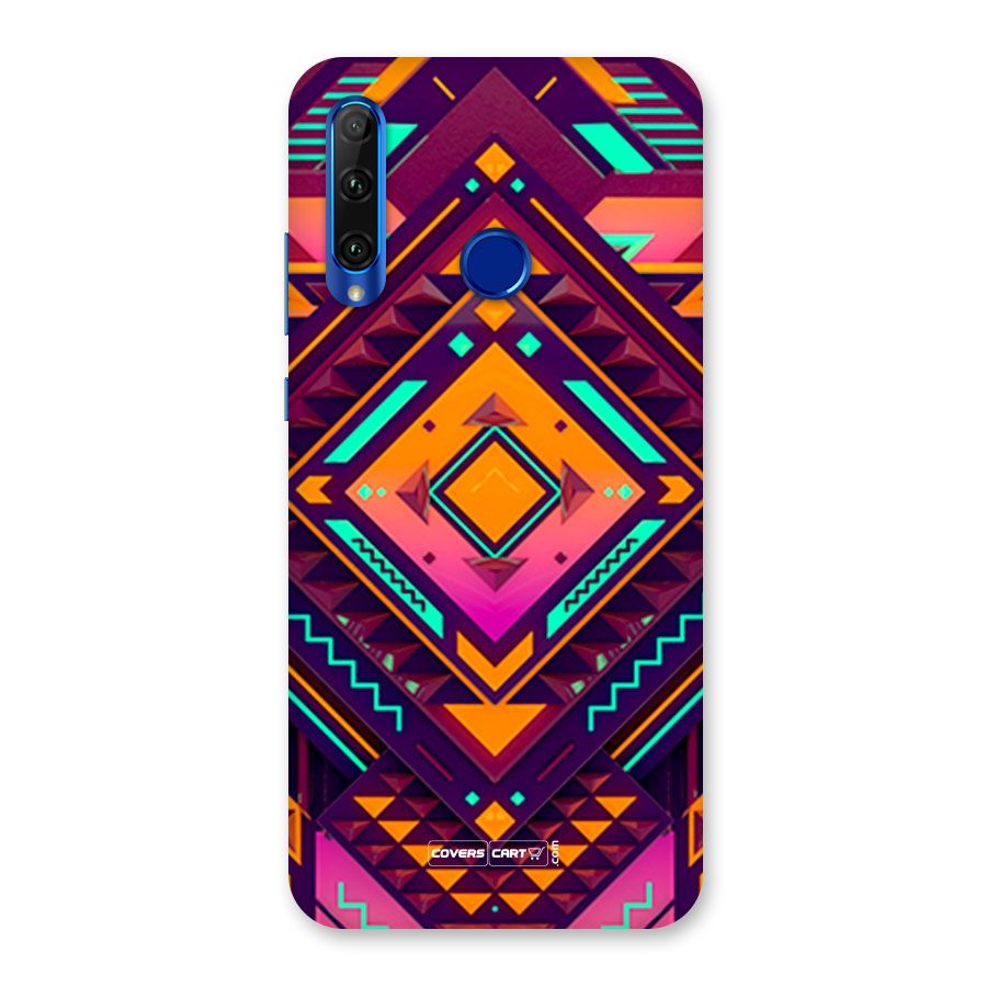 Creative Rhombus Back Case for Honor 20i