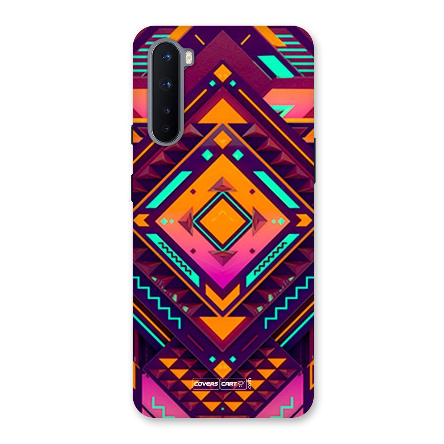 Creative Rhombus Back Case for OnePlus Nord