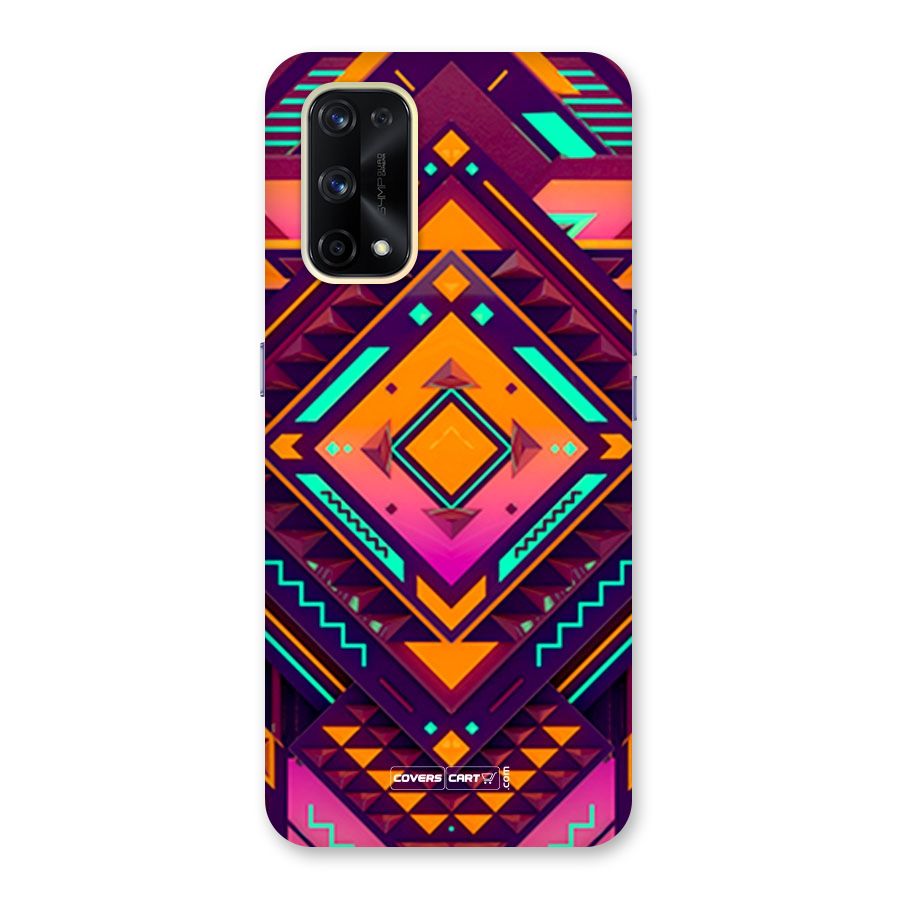 Creative Rhombus Glass Back Case for Realme X7 Pro