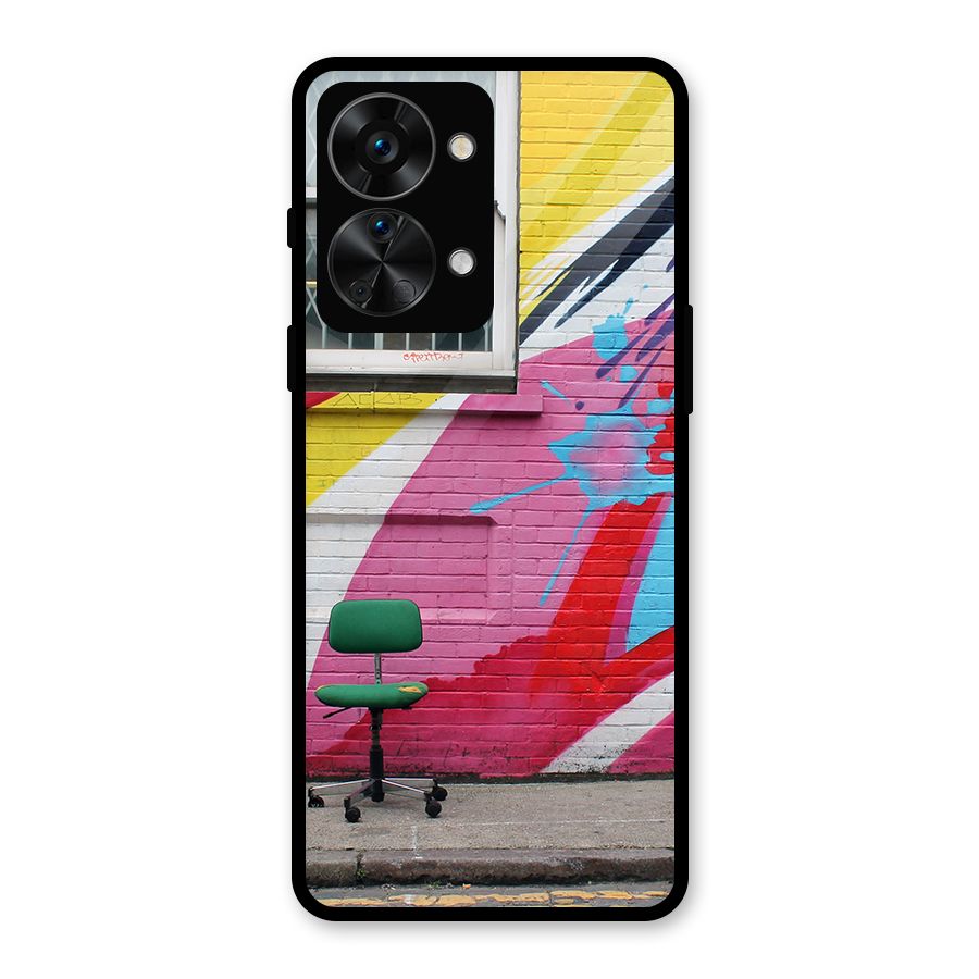 Creative Wall Art Glass Back Case for OnePlus Nord 2T