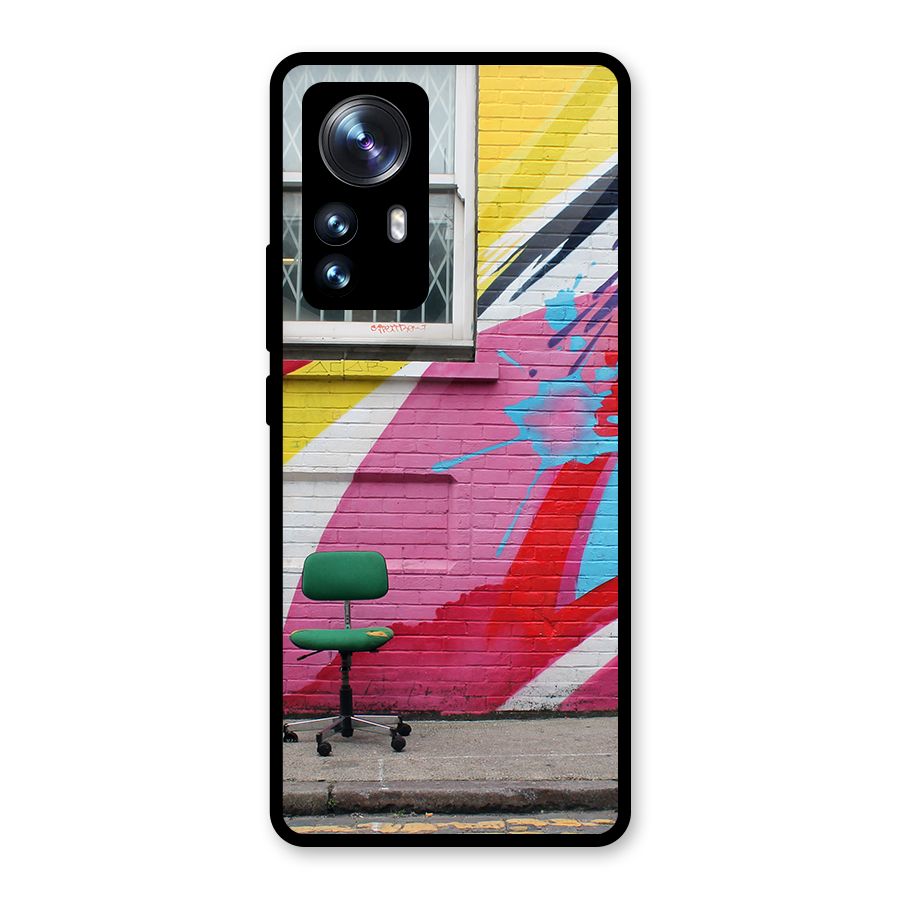 Creative Wall Art Glass Back Case for Xiaomi 12 Pro