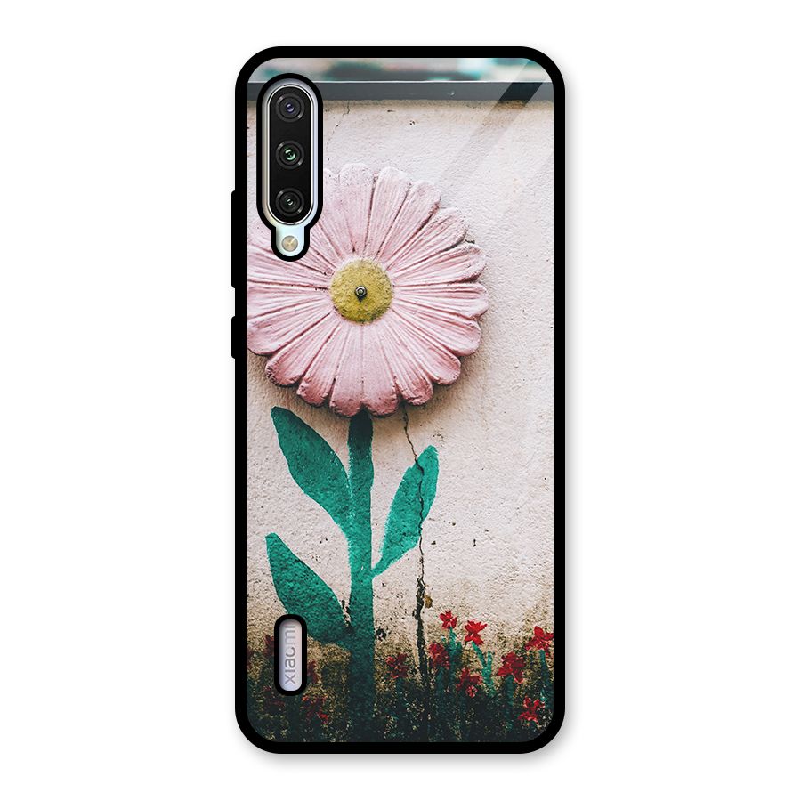 Creativity Flower Glass Back Case for Mi A3