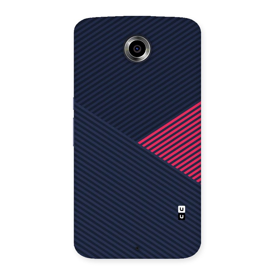 Criscros Stripes Back Case for Nexsus 6