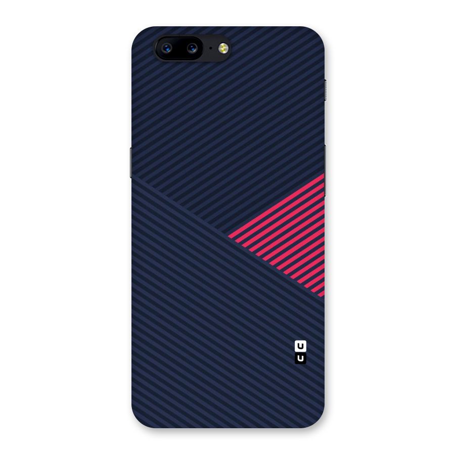 Criscros Stripes Back Case for OnePlus 5