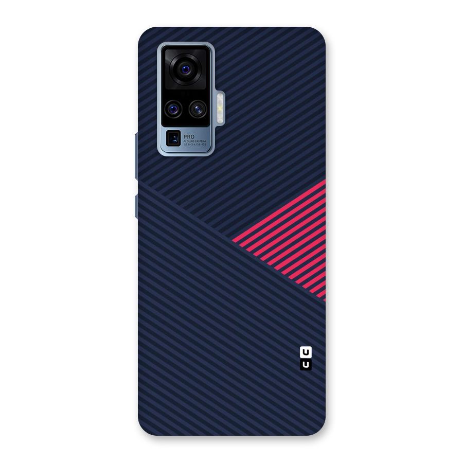 Criscros Stripes Back Case for Vivo X50 Pro