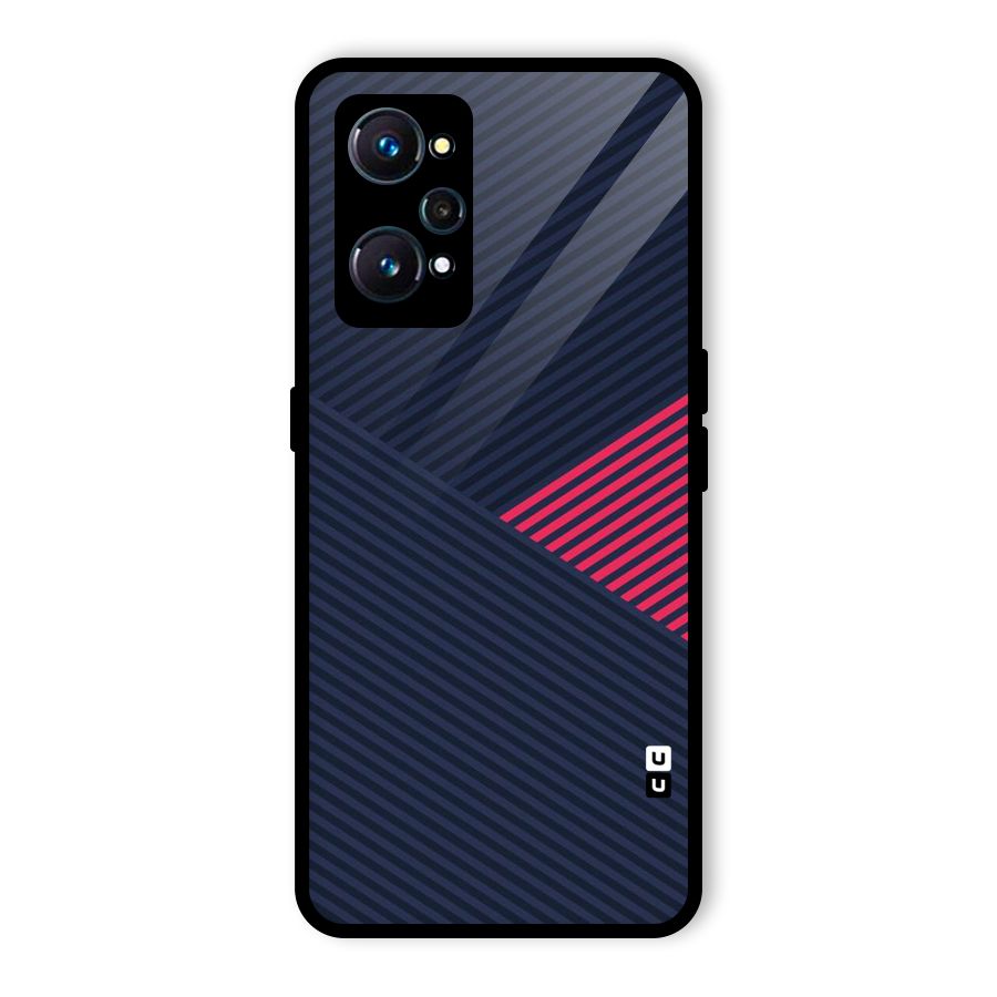 Criscros Stripes Glass Back Case for Realme GT 2