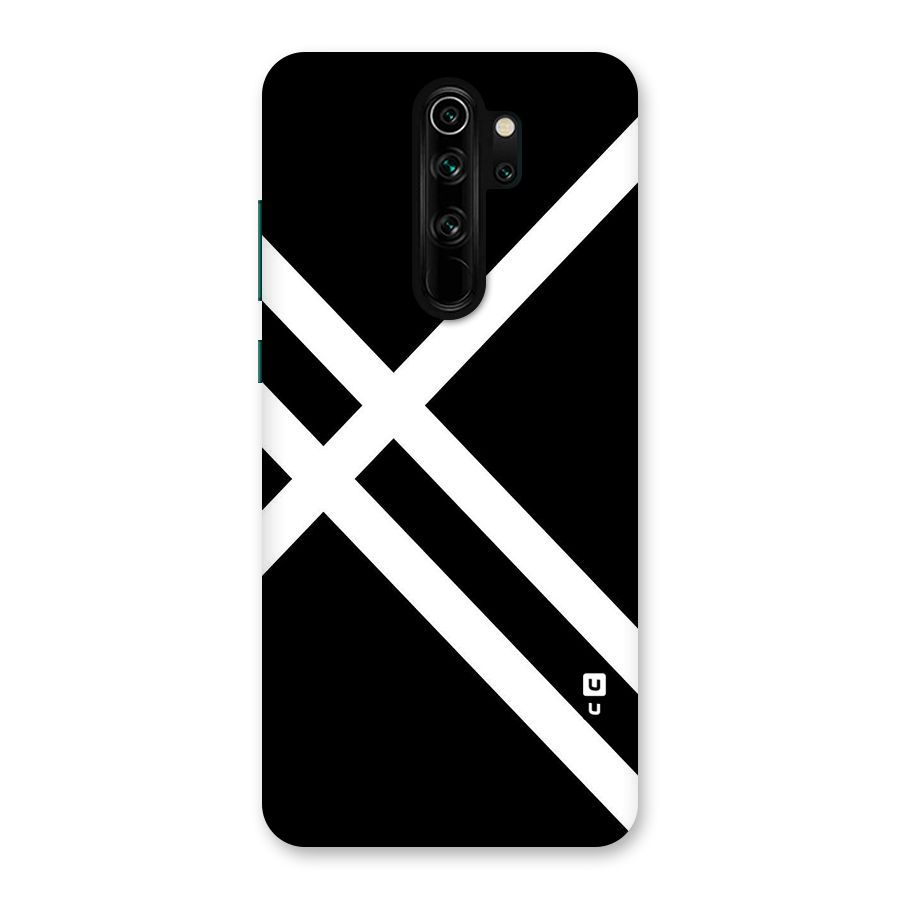 CrissCross Lines Back Case for Redmi Note 8 Pro