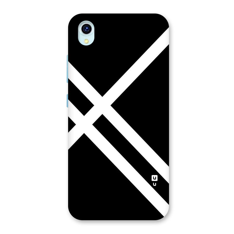 CrissCross Lines Back Case for Vivo Y1s