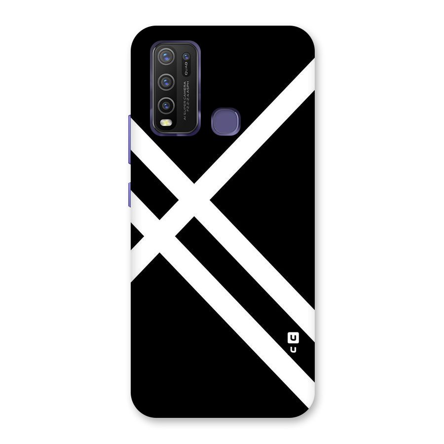 CrissCross Lines Back Case for Vivo Y50