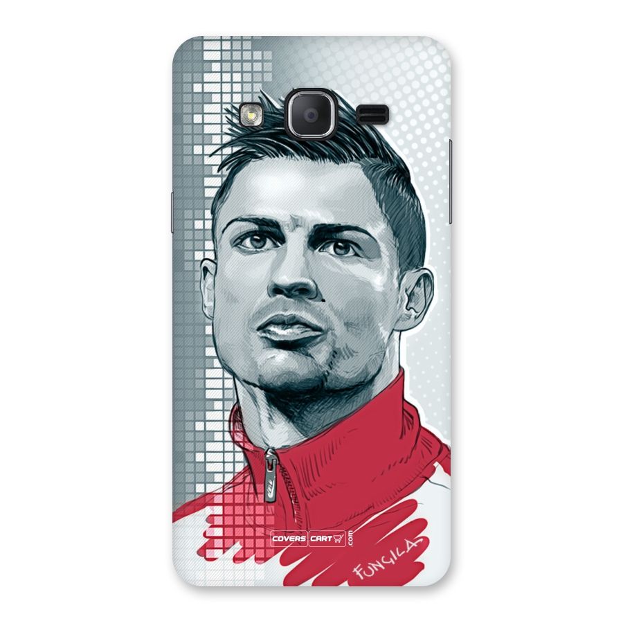 Cristiano Ronaldo Sketch Back Case for Galaxy On7 2015
