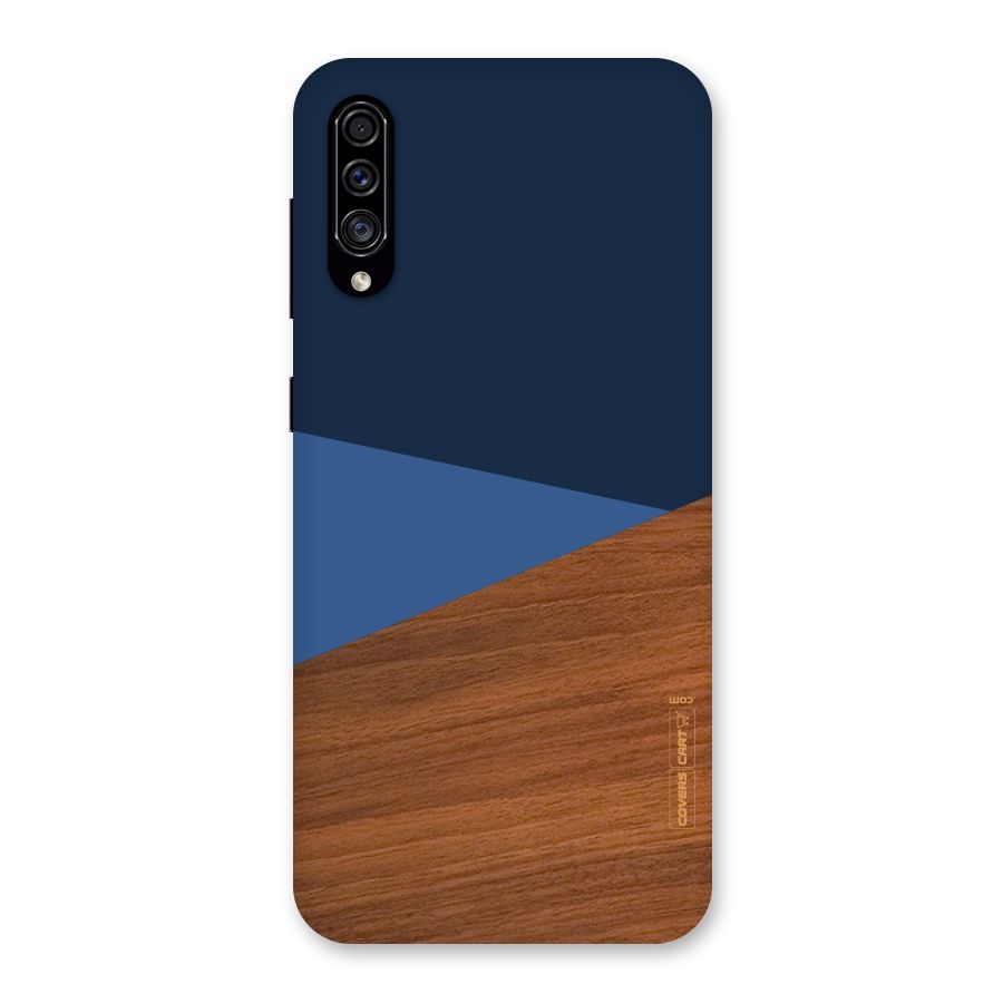 Crossed Lines Pattern Back Case for Galaxy A30s