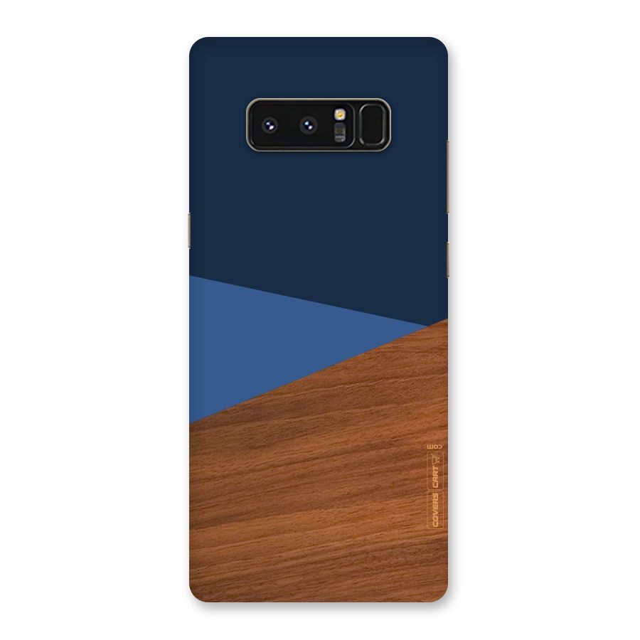Crossed Lines Pattern Back Case for Galaxy Note 8