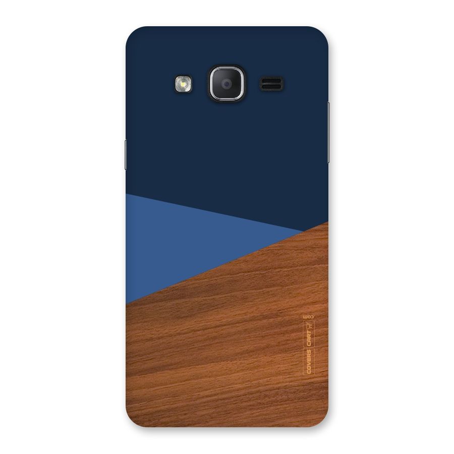 Crossed Lines Pattern Back Case for Galaxy On7 2015