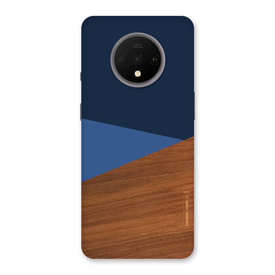 Crossed Lines Pattern Back Case for OnePlus 7T