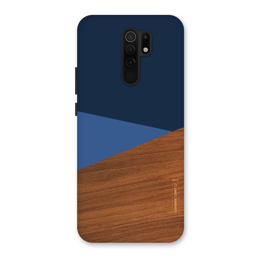 Crossed Lines Pattern Back Case for Poco M2
