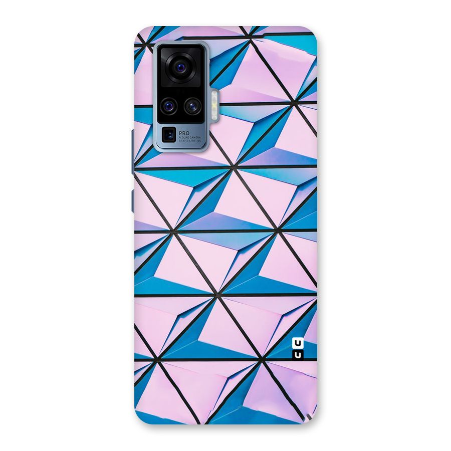 Crystal Abstract Back Case for Vivo X50 Pro