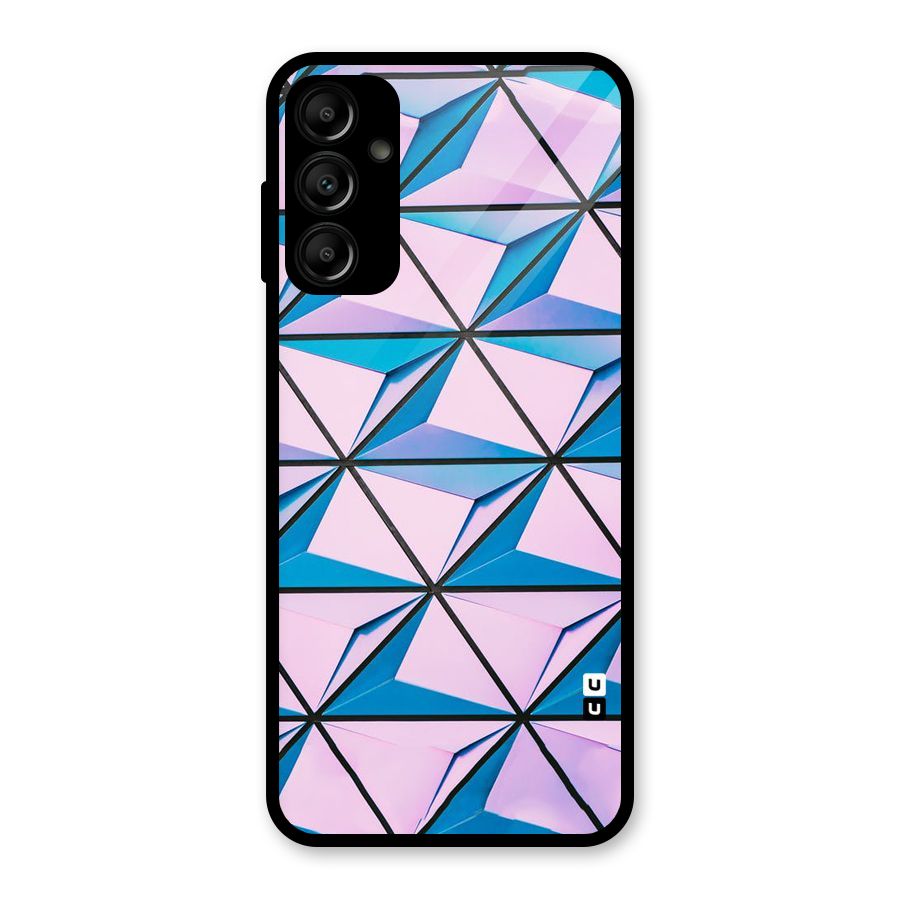 Crystal Abstract Glass Back Case for Galaxy A14 5G