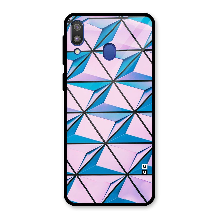 Crystal Abstract Glass Back Case for Galaxy M20
