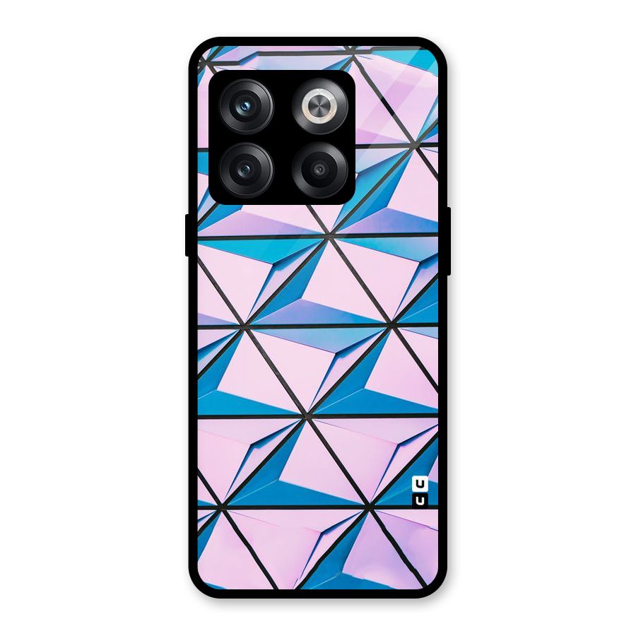 Crystal Abstract Glass Back Case for OnePlus 10T