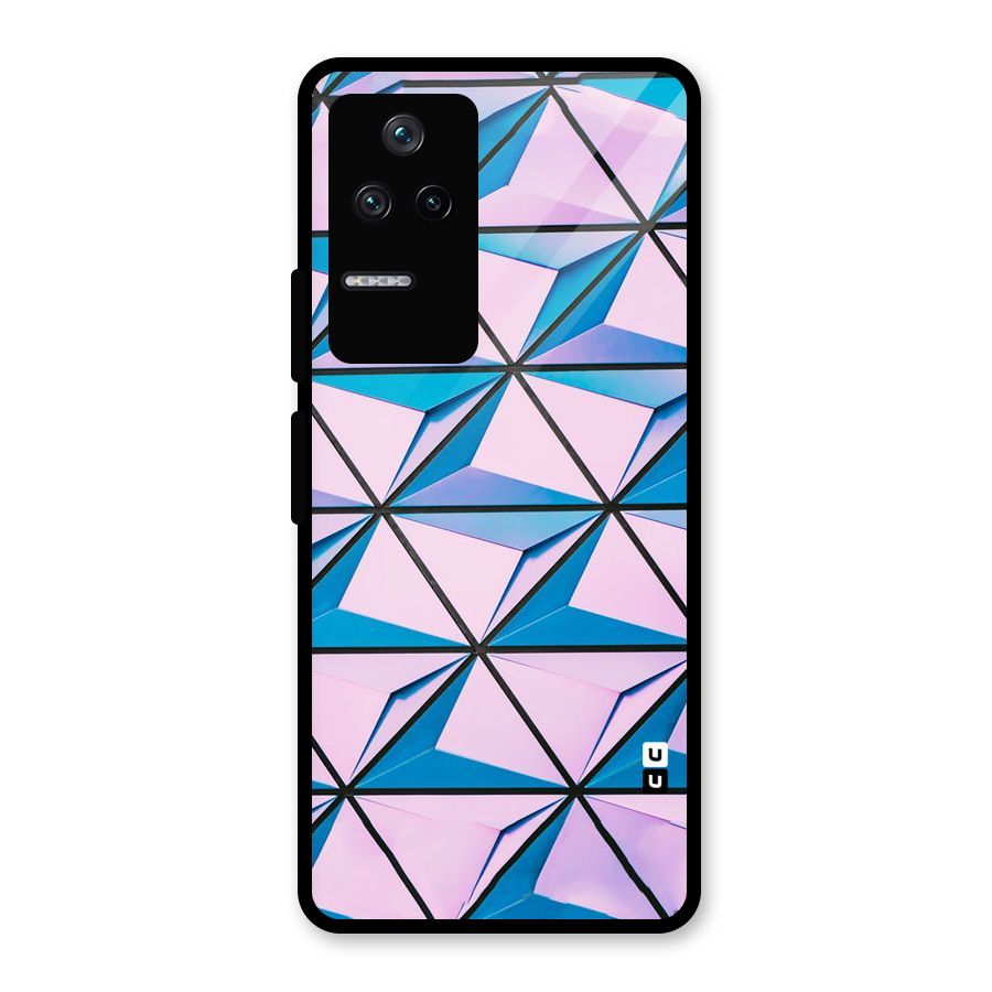 Crystal Abstract Glass Back Case for Poco F4 5G