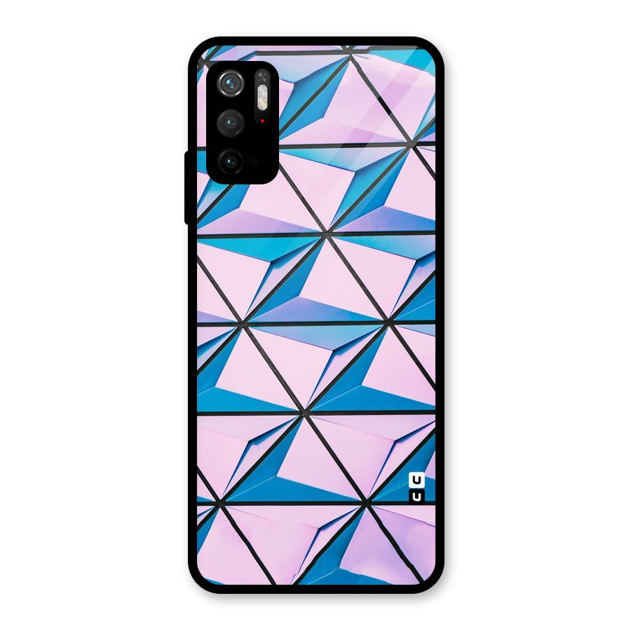 Crystal Abstract Glass Back Case for Poco M3 Pro 5G