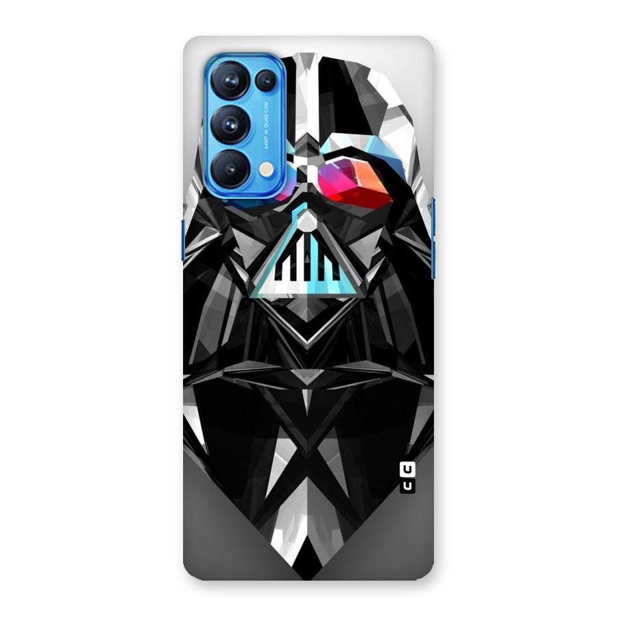 Crystal Robot Back Case for Oppo Reno5 Pro 5G