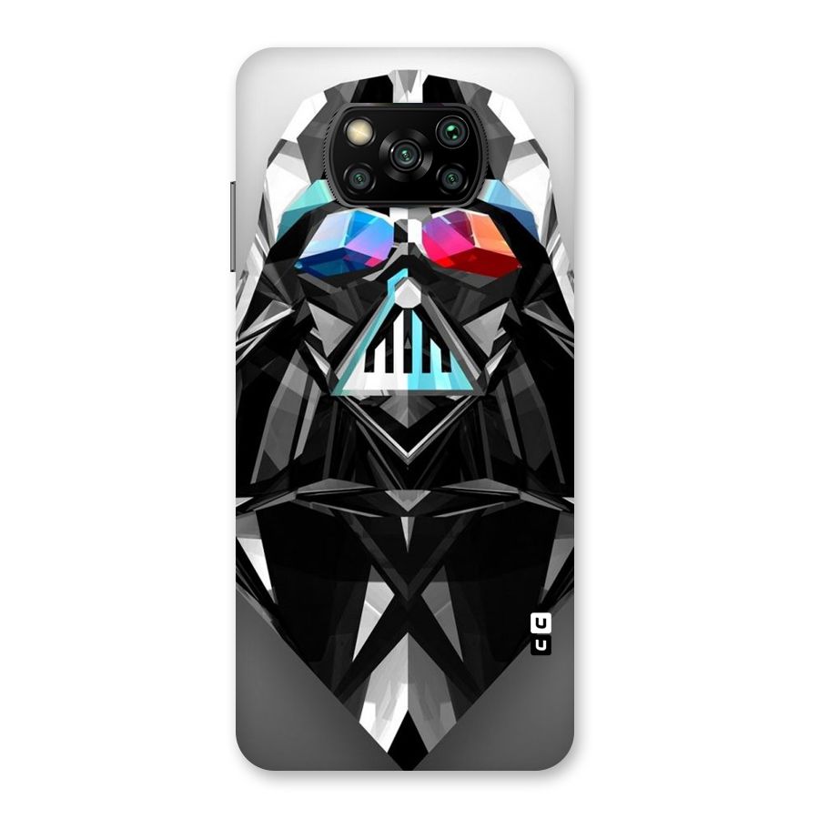 Crystal Robot Back Case for Poco X3