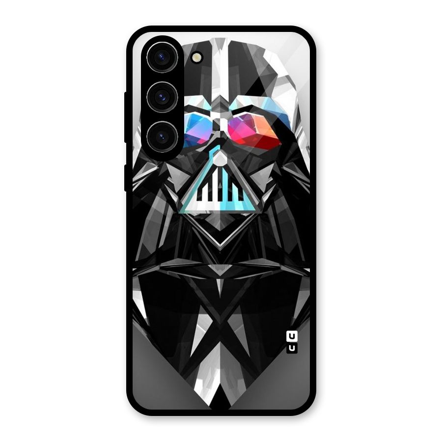Crystal Robot Glass Back Case for Galaxy S23 Plus