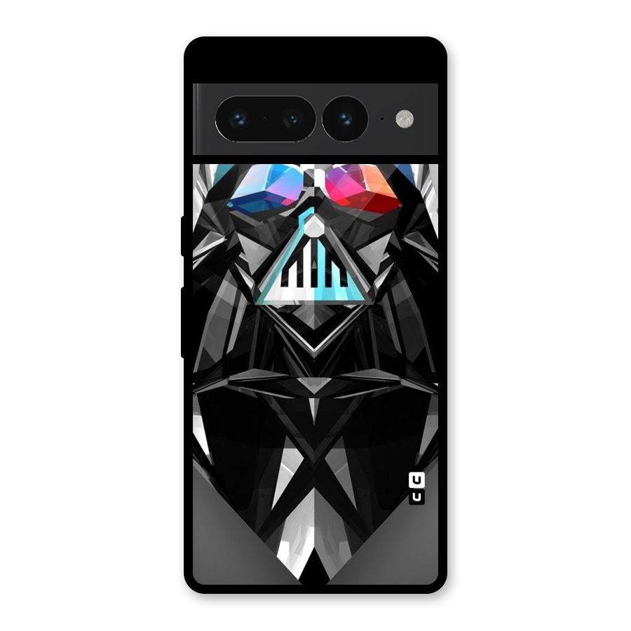Crystal Robot Glass Back Case for Google Pixel 7 Pro