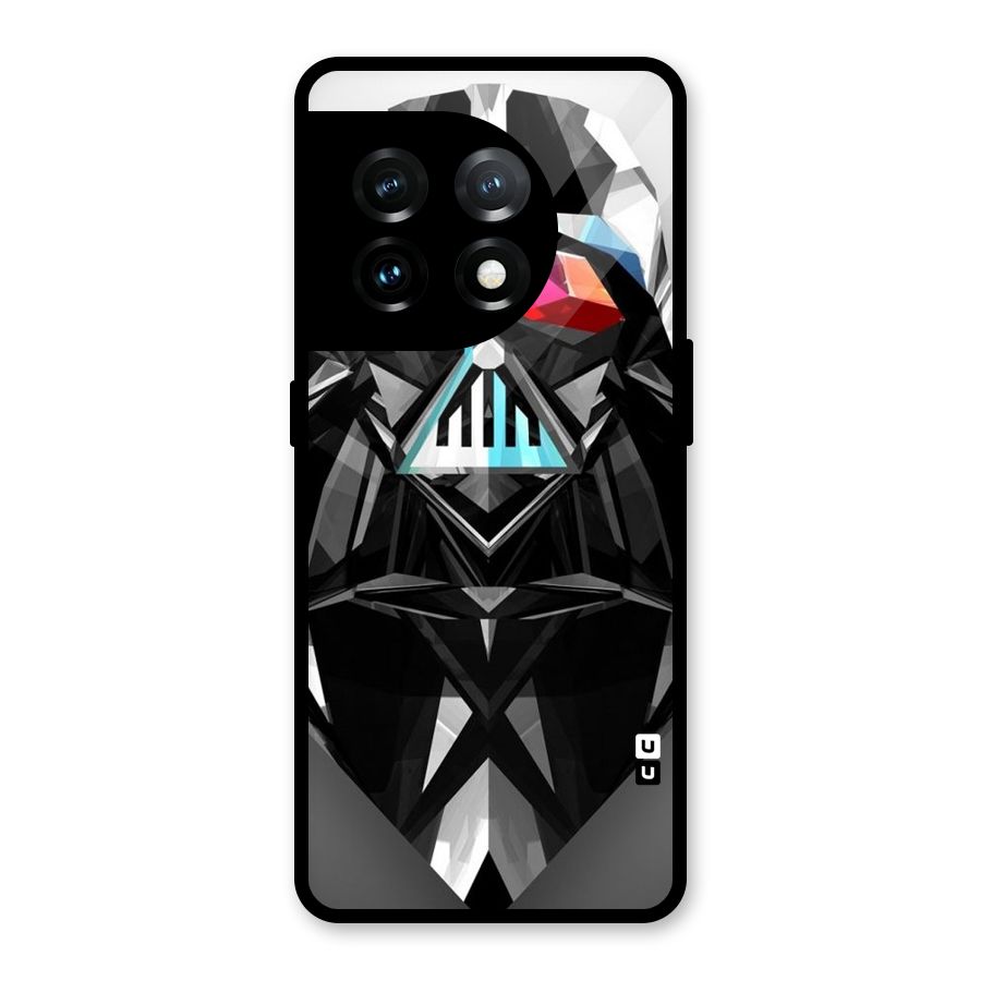 Crystal Robot Glass Back Case for OnePlus 11