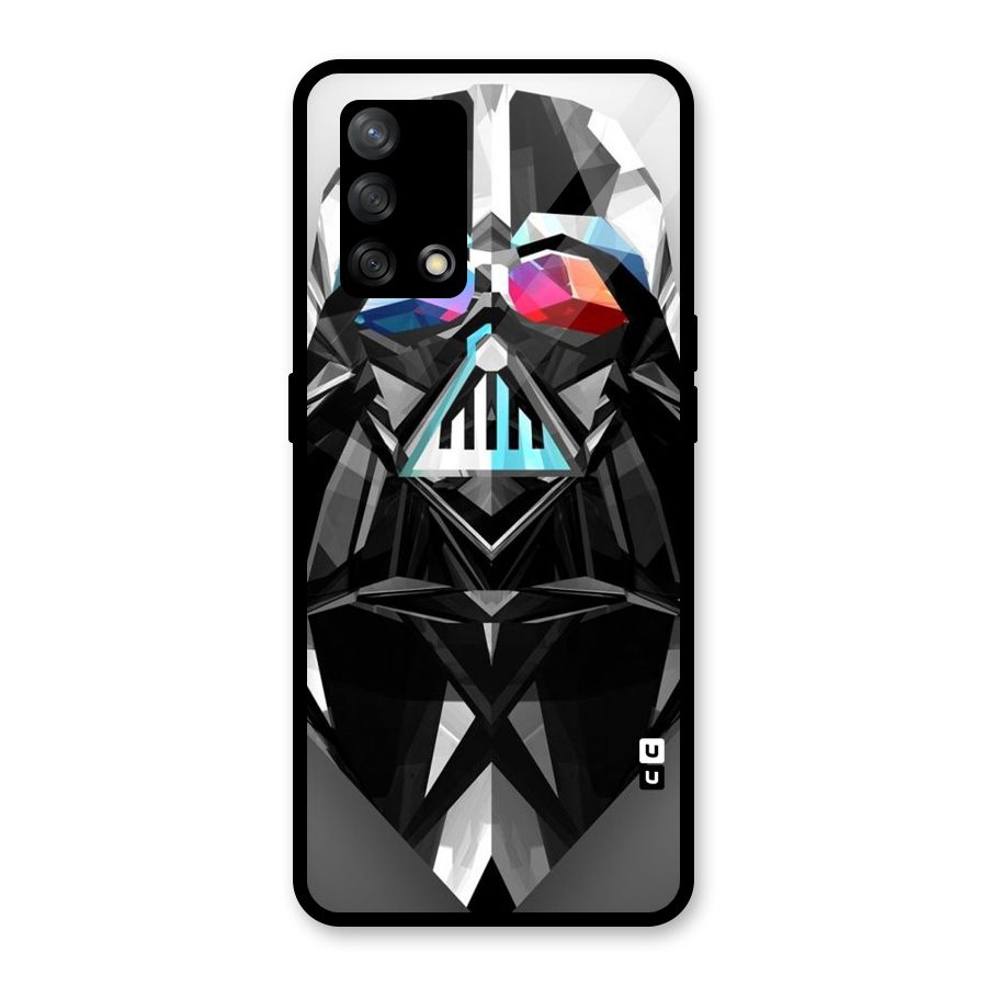 Crystal Robot Glass Back Case for Oppo F19