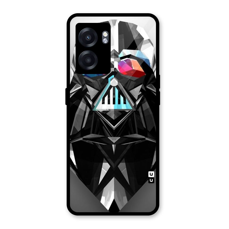 Crystal Robot Glass Back Case for Oppo K10 (5G)