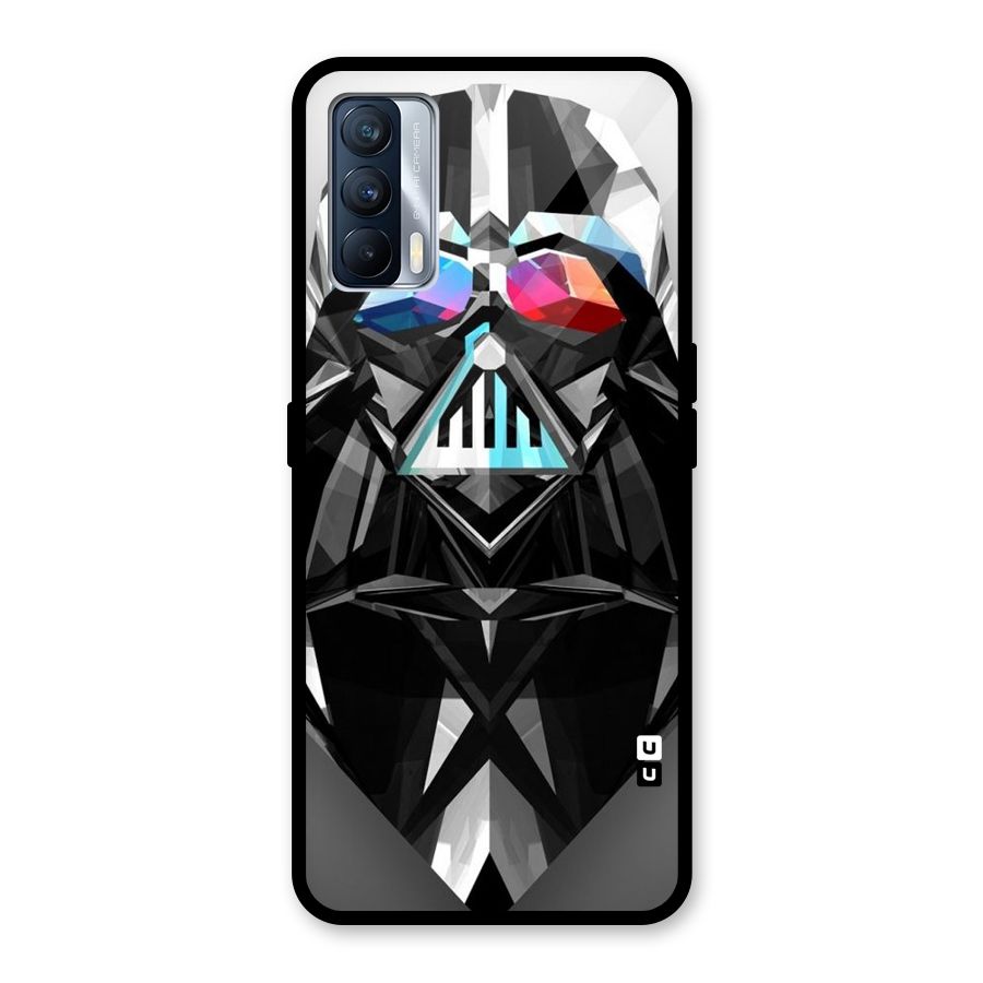 Crystal Robot Glass Back Case for Realme X7