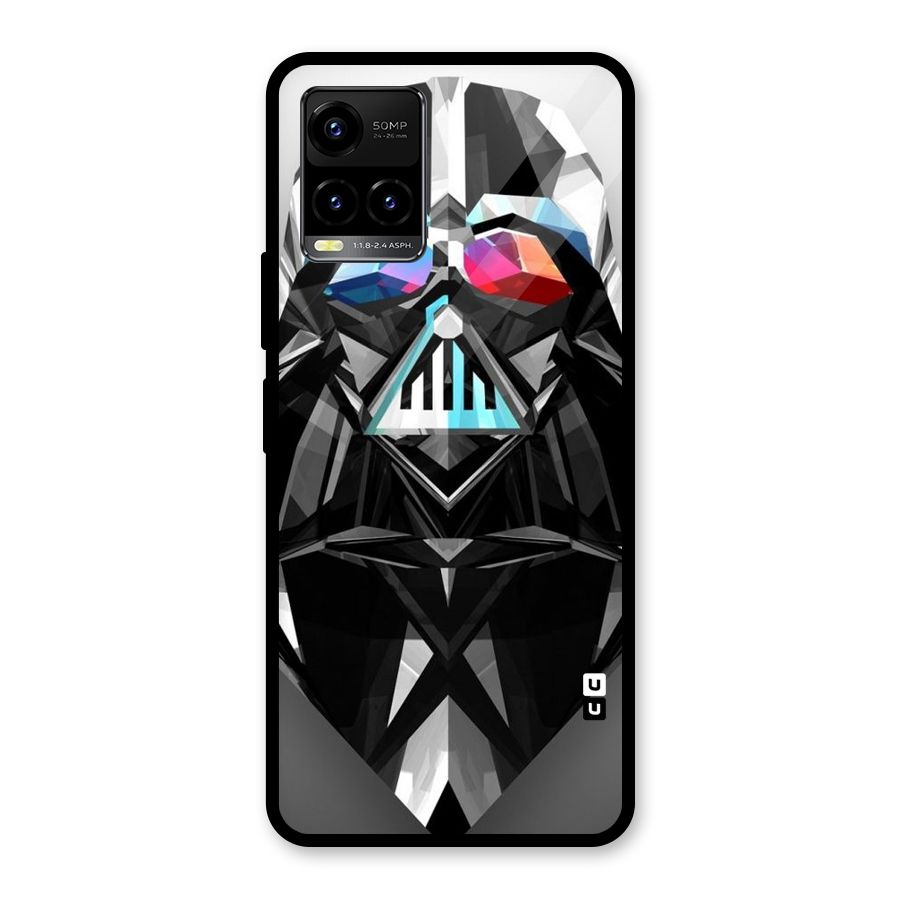 Crystal Robot Glass Back Case for Vivo Y21T