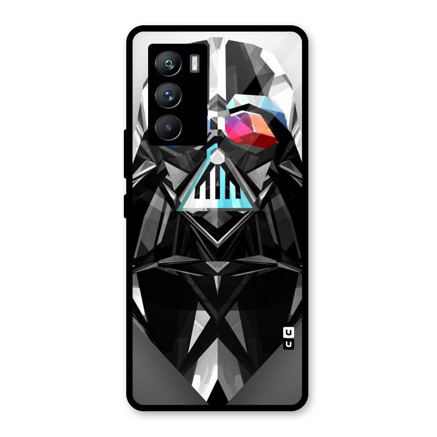 Crystal Robot Glass Back Case for Vivo iQOO 9 SE