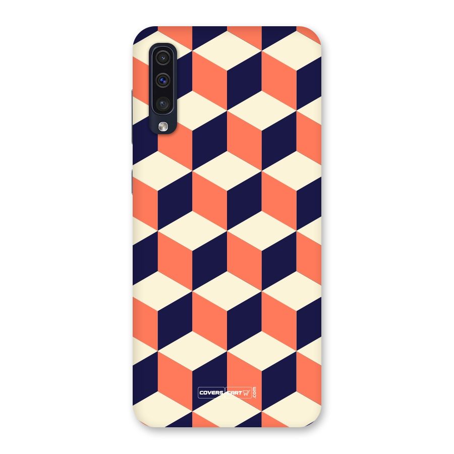 Cube Pattern Back Case for Galaxy A50s