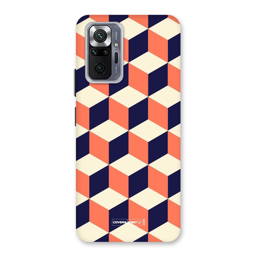 Cube Pattern Back Case for Redmi Note 10 Pro Max