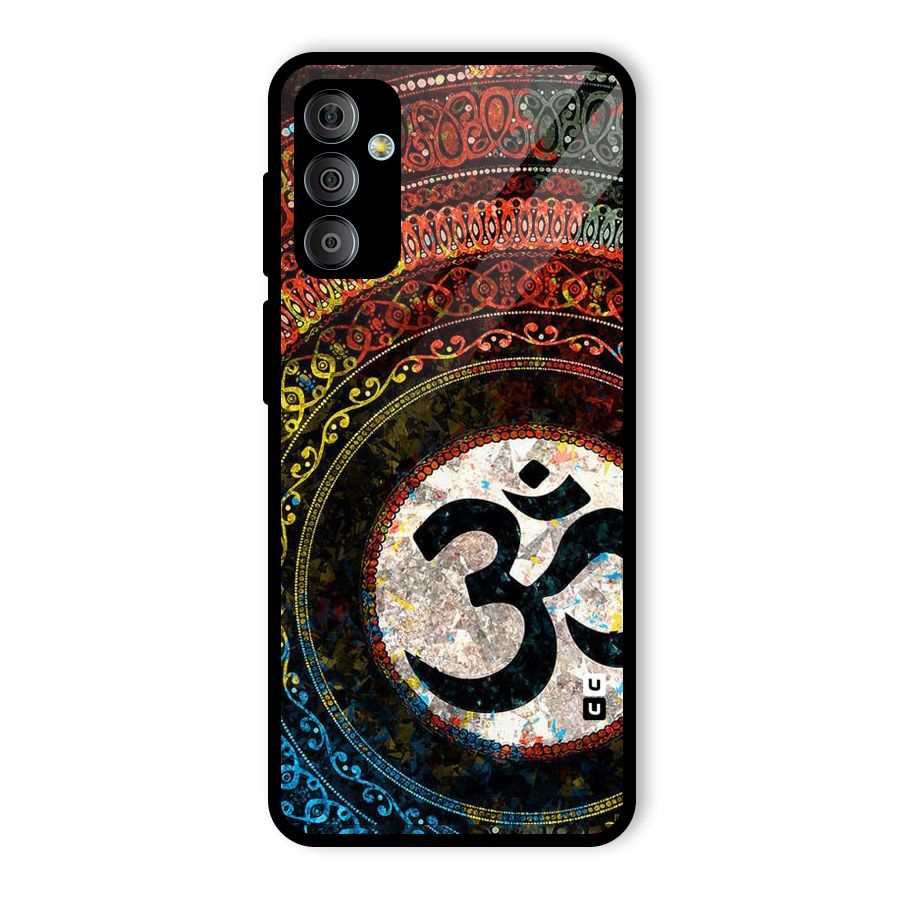 Culture Om Design Glass Back Case for Galaxy F23