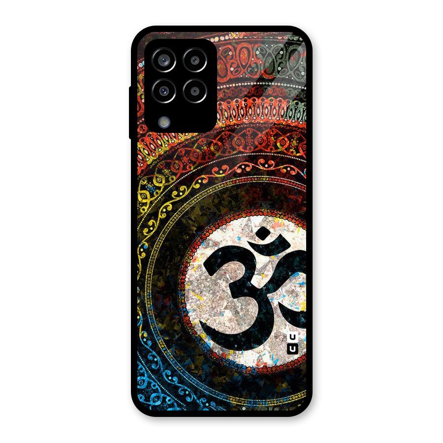 Culture Om Design Glass Back Case for Galaxy M33