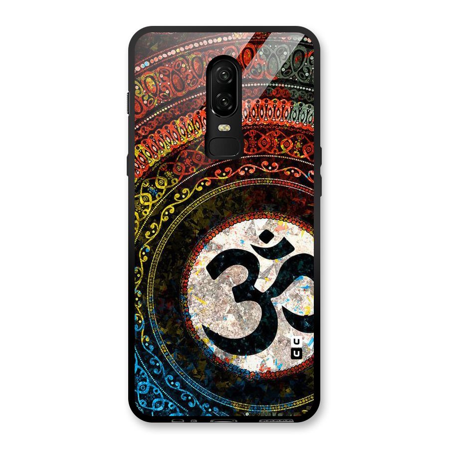 Culture Om Design Glass Back Case for OnePlus 6
