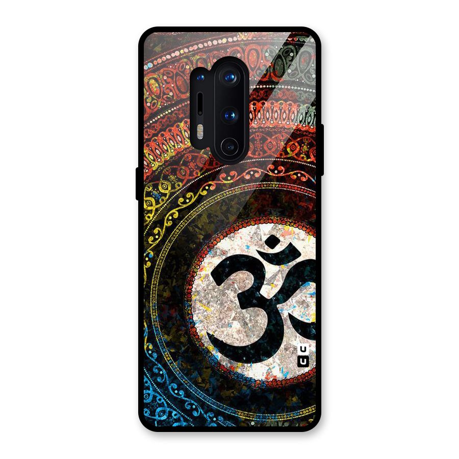 Culture Om Design Glass Back Case for OnePlus 8 Pro