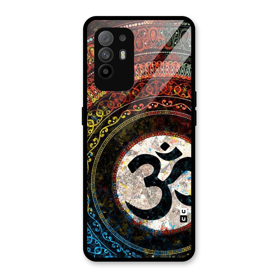 Culture Om Design Glass Back Case for Oppo F19 Pro Plus 5G