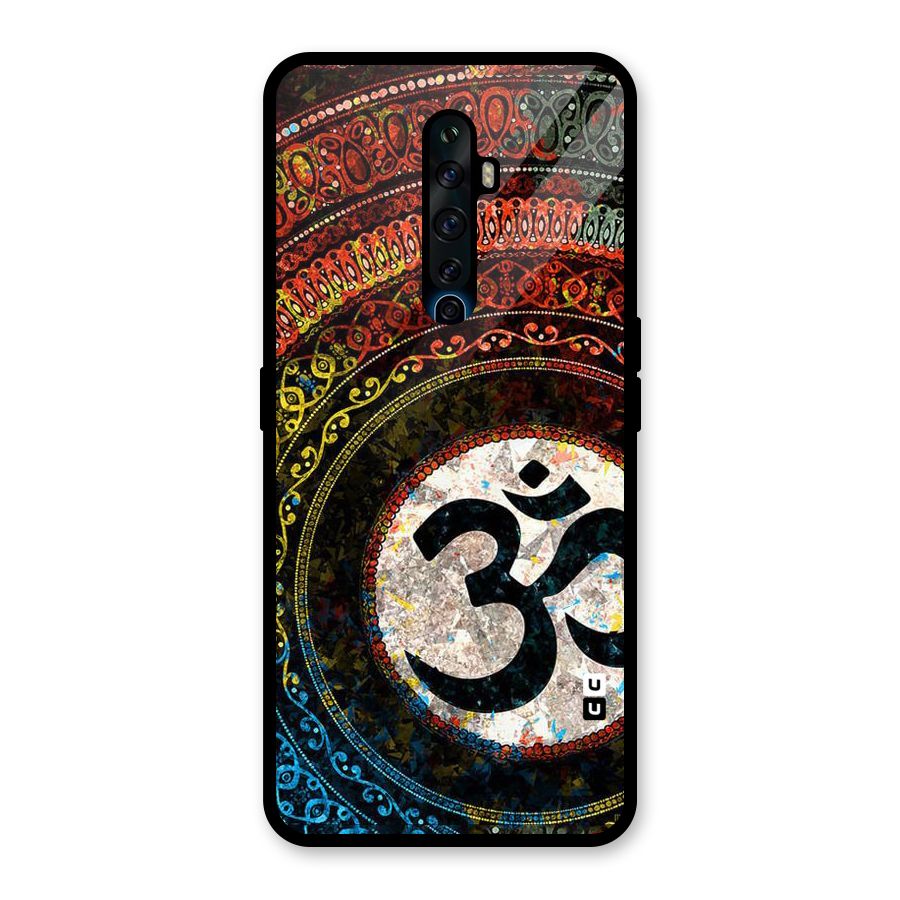Culture Om Design Glass Back Case for Oppo Reno2 F