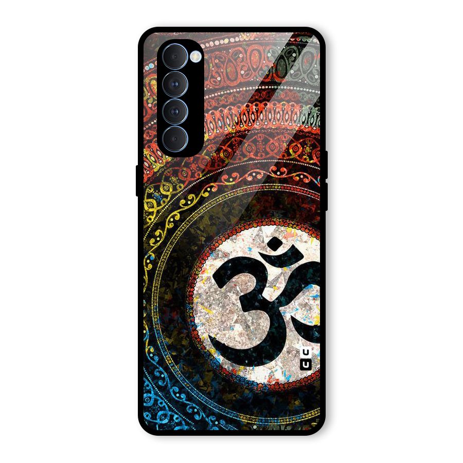 Culture Om Design Glass Back Case for Oppo Reno4 Pro