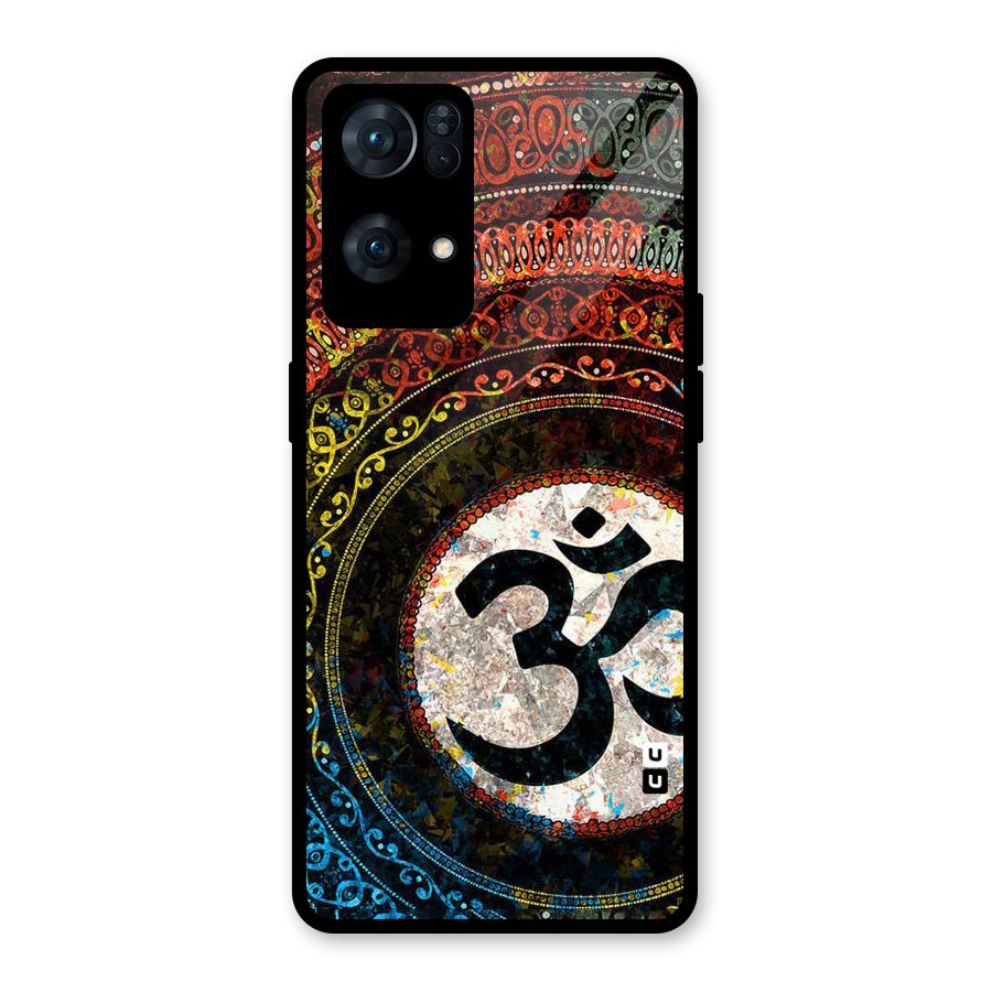 Culture Om Design Glass Back Case for Oppo Reno7 Pro 5G