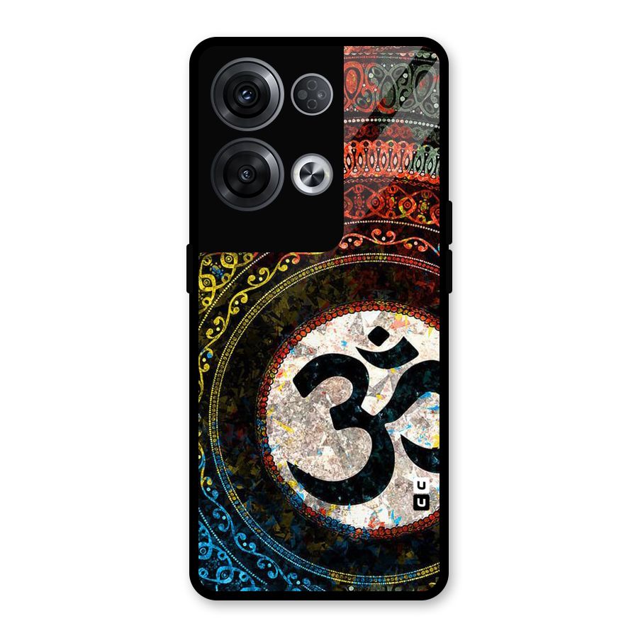 Culture Om Design Glass Back Case for Oppo Reno8 Pro 5G