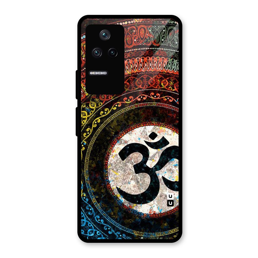 Culture Om Design Glass Back Case for Poco F4 5G