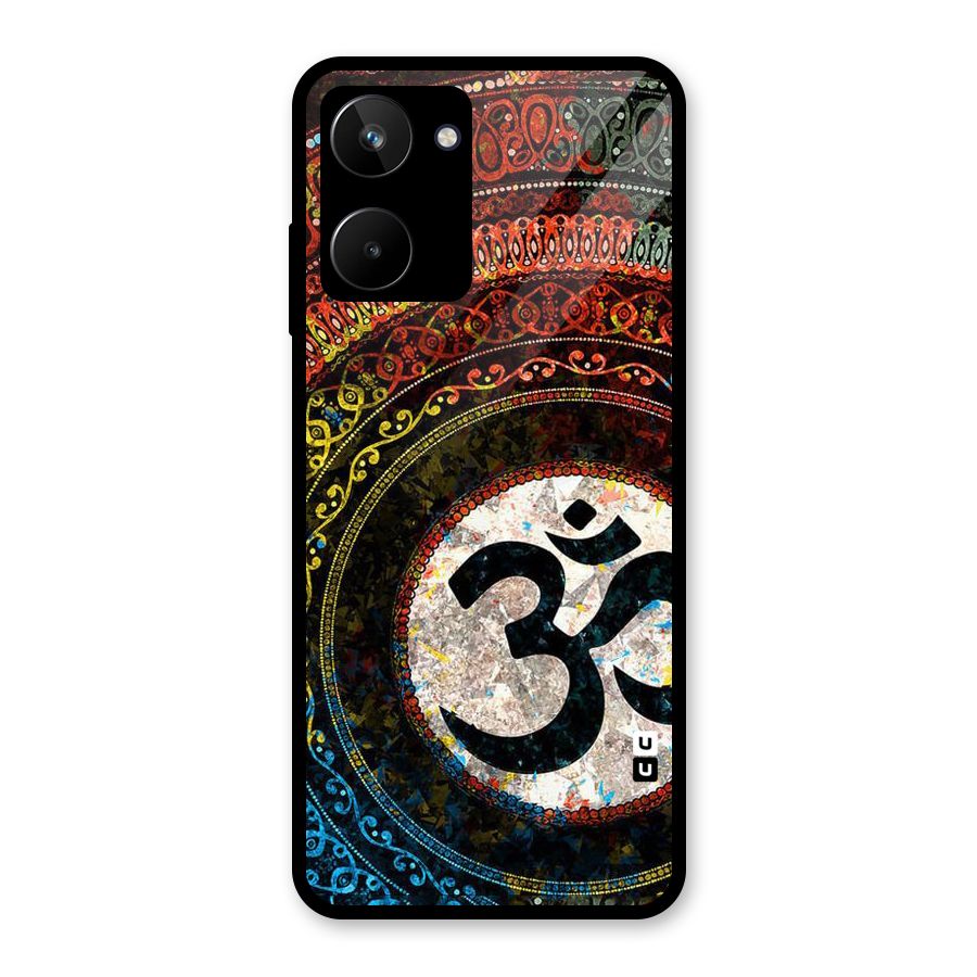 Culture Om Design Glass Back Case for Realme 10